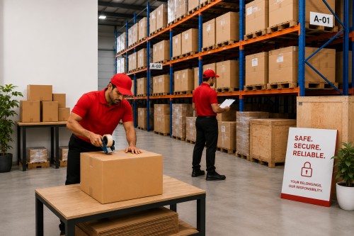 Secure CCTV-Monitored Warehousing Services